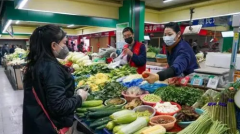 买菜和做核酸是上海民众最近的主题